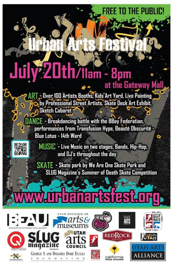 STENCILJAM @ URBAN ARTS FESTIVAL Saturday July 20th 11am-8pm Free Event